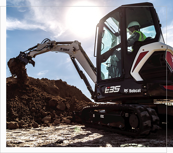 Мини-экскаватор Bob Сat